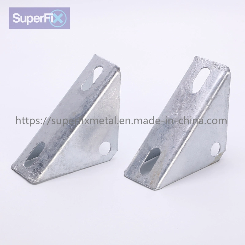 Corrosion Protection Solar Mounting System HDG Triangle Connector Panel Bracket Clamp