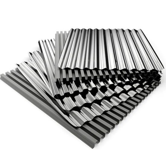 Gi Roofing Sheet Building Material PVC Film Galvanized Steel Zinc Coating Corrugated Steel Sheet for Roofing Sheet