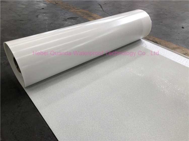 Roofing PVC Polyvinyl Chloride Waterproofing Membrane Sheet Polyester Reinforced