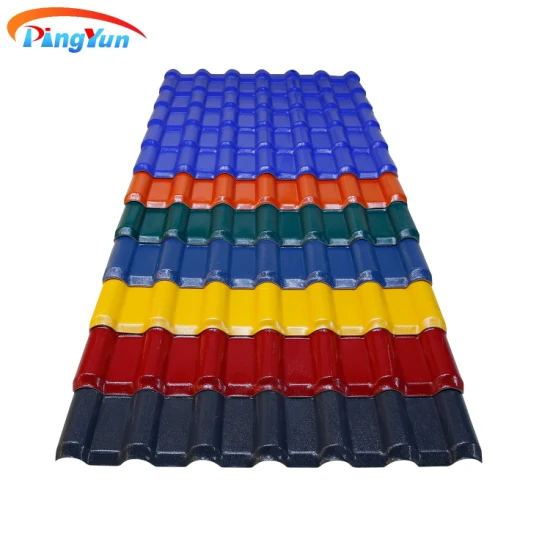 Building Material Colorful Insulated UPVC Plastic Roofing Sheets Are Made of Advanced Construction Materials