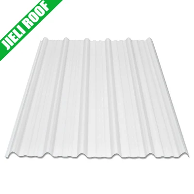 Easy Install Trapezoidal Style UPVC Roofing Sheet